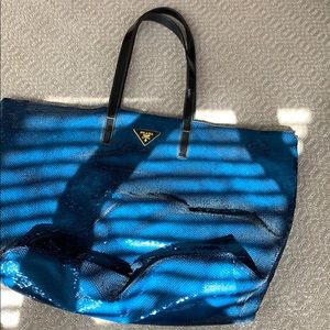Prada sequence tote bag